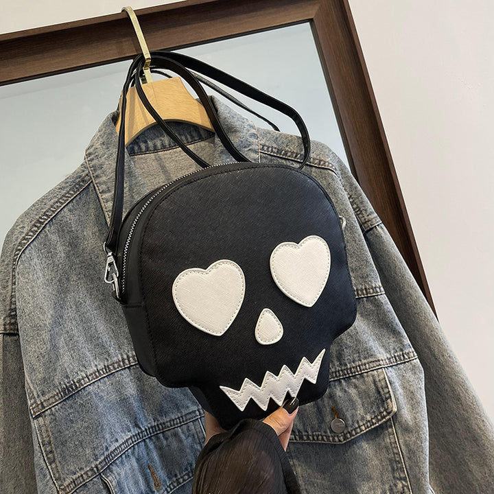 Skull Shoulder Bag - Halloween Fashion