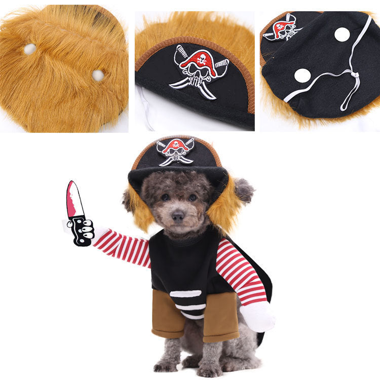 Pirates Transformed - Halloween Costume for Dogs and Cats