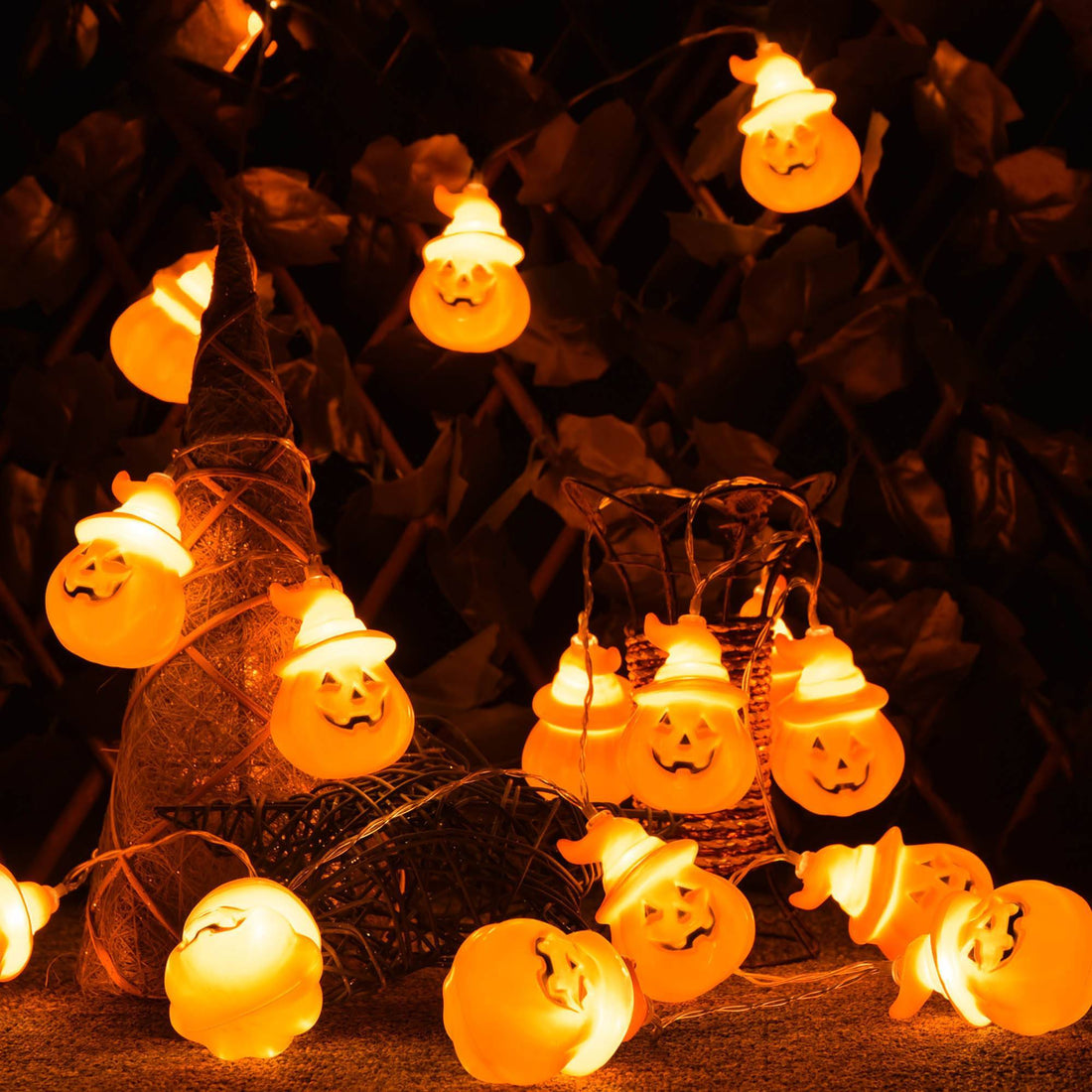 Halloween String Lights - Pumpkin