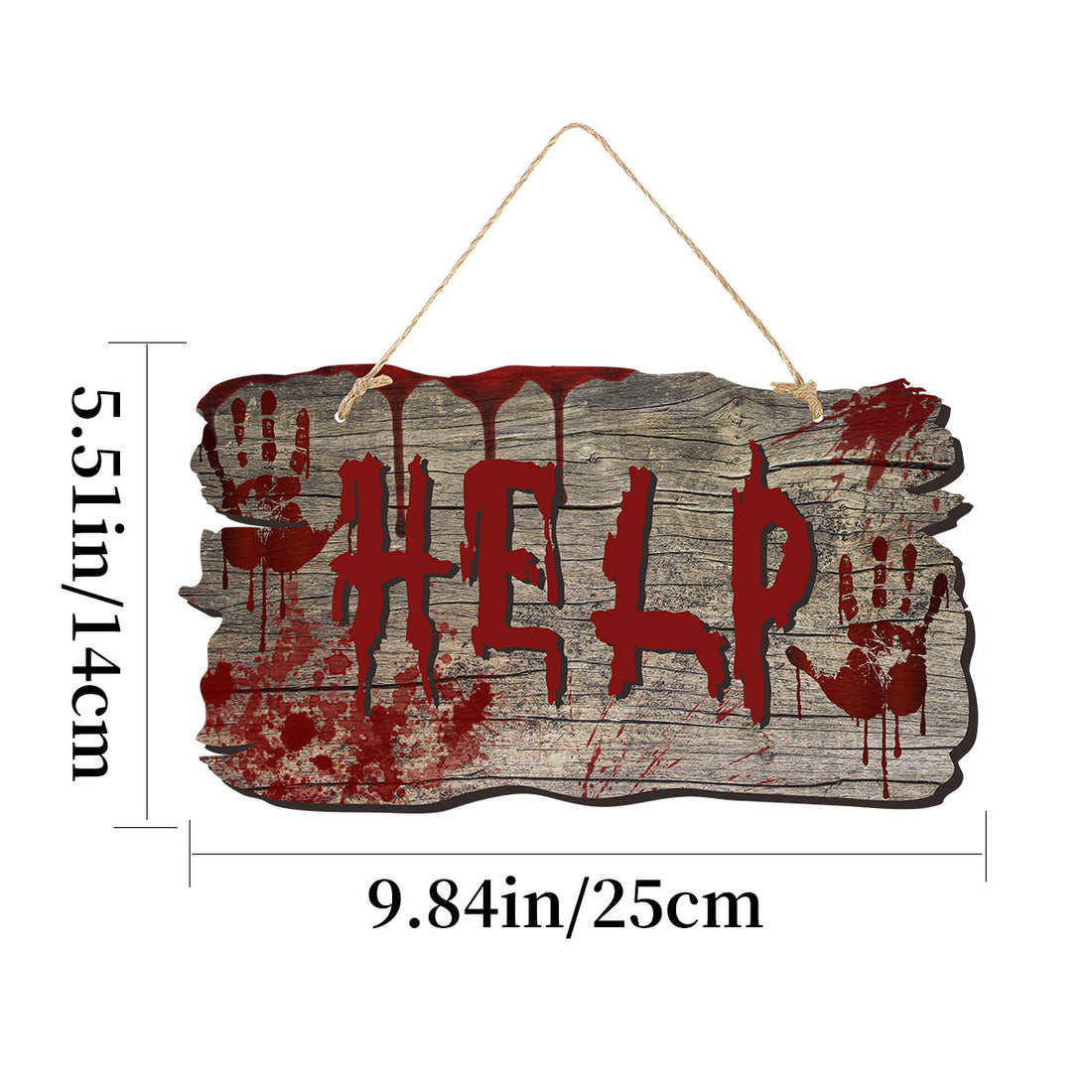 Haunted House Sign - Horror Decor