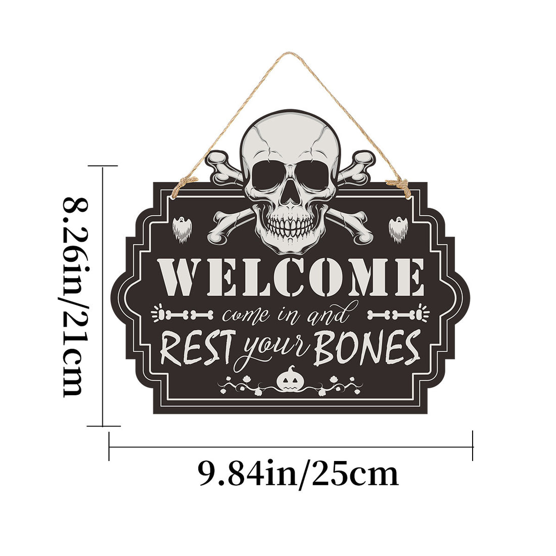 Haunted House Sign - Horror Decor