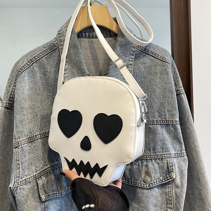 Skull Shoulder Bag - Halloween Fashion
