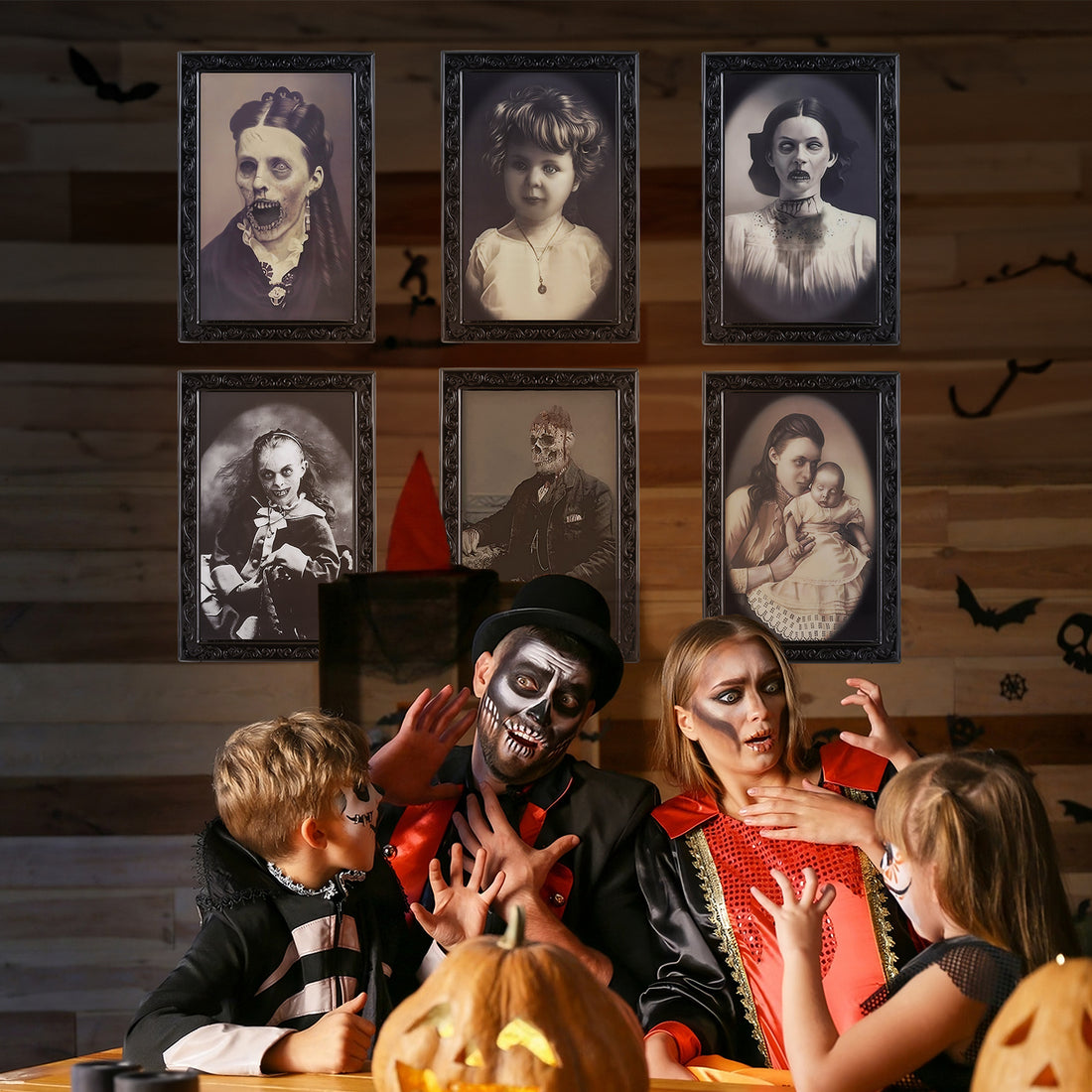 3D Haunting Frame - With Moving Face