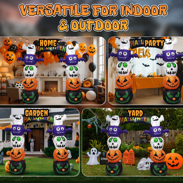 Stackable Halloween Headband - 8.2ft + 7 LED Lights