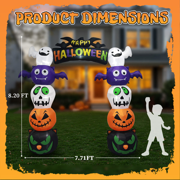 Stackable Halloween Headband - 8.2ft + 7 LED Lights