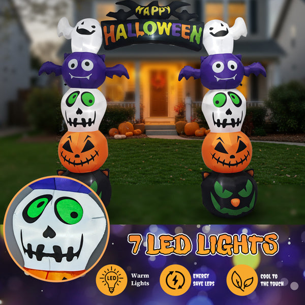 Stackable Halloween Headband - 8.2ft + 7 LED Lights
