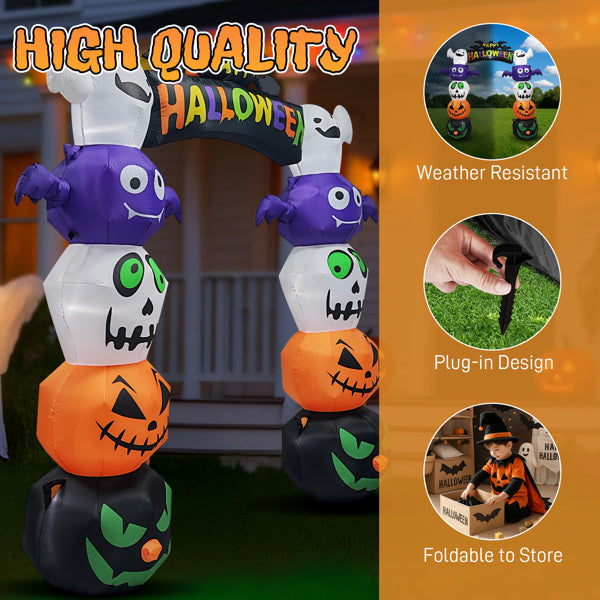 Stackable Halloween Headband - 8.2ft + 7 LED Lights