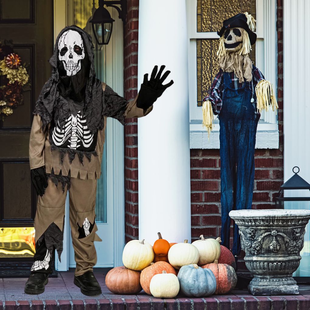 Halloween Scary Little Skull Boy Costume