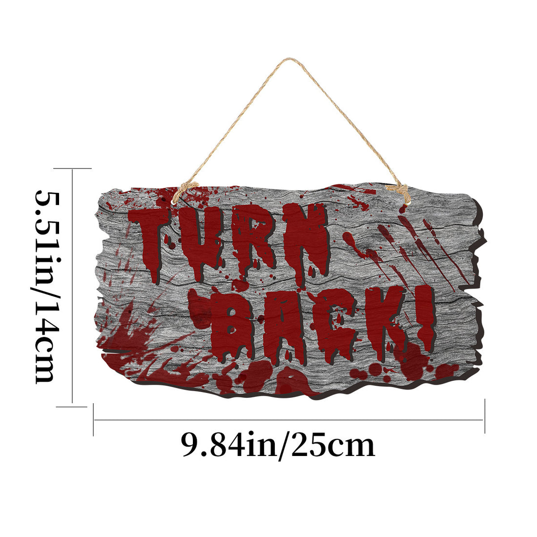 Haunted House Sign - Horror Decor