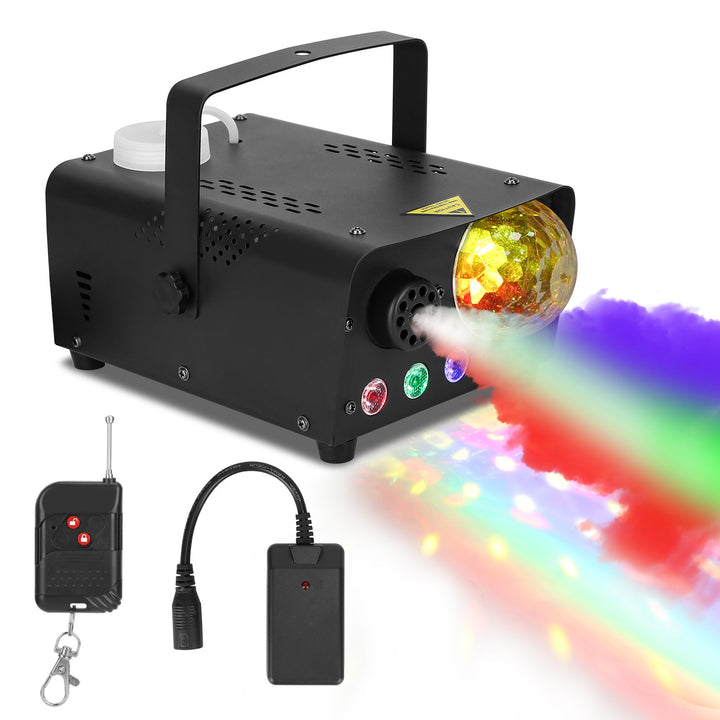 Smoke machine with 8 lighting effects - 600w