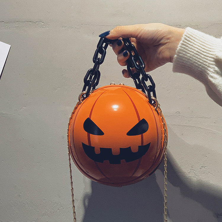 Handbag - Halloween Pumpkin Ball