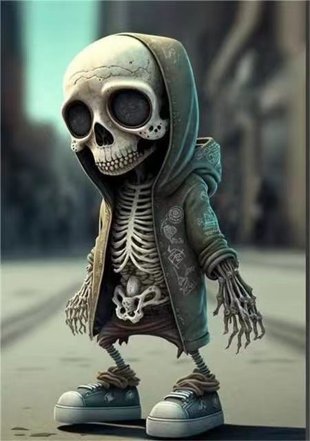 Halloween Skeleton Dolls