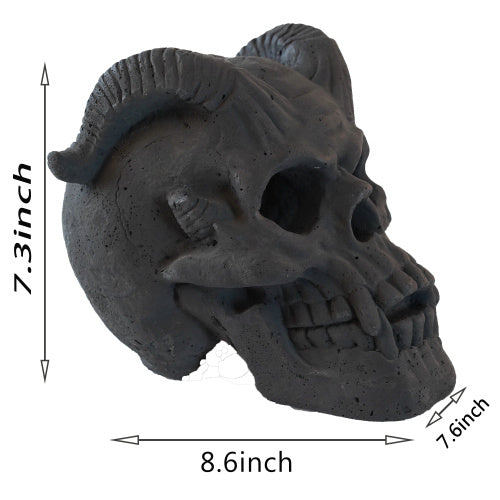 Fireproof human skull