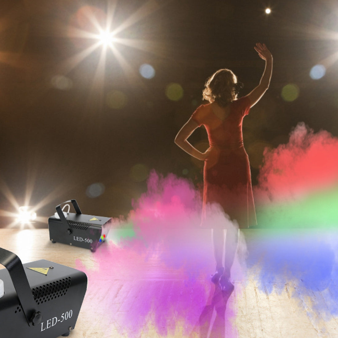 3 Color LED Fog Machine - 400W