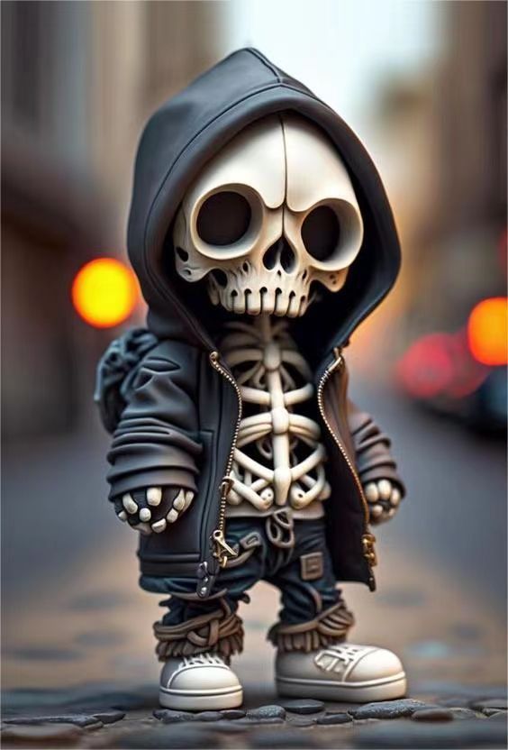 Halloween Skeleton Dolls