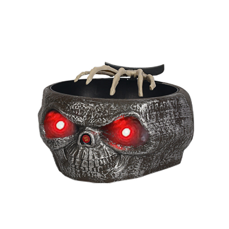 Evil Pumpkin Bowl for Halloween Candy