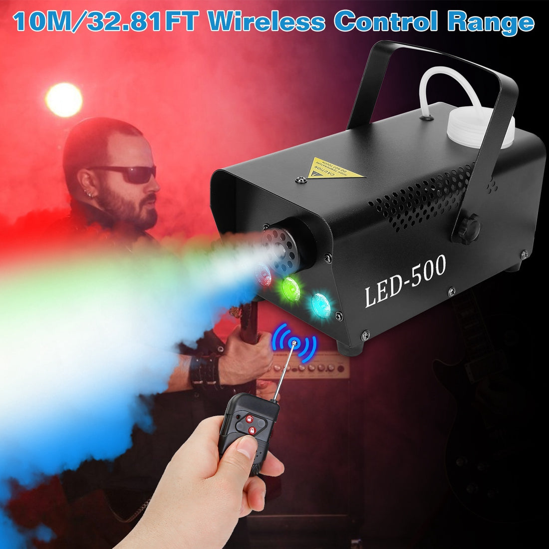 3 Color LED Fog Machine - 400W