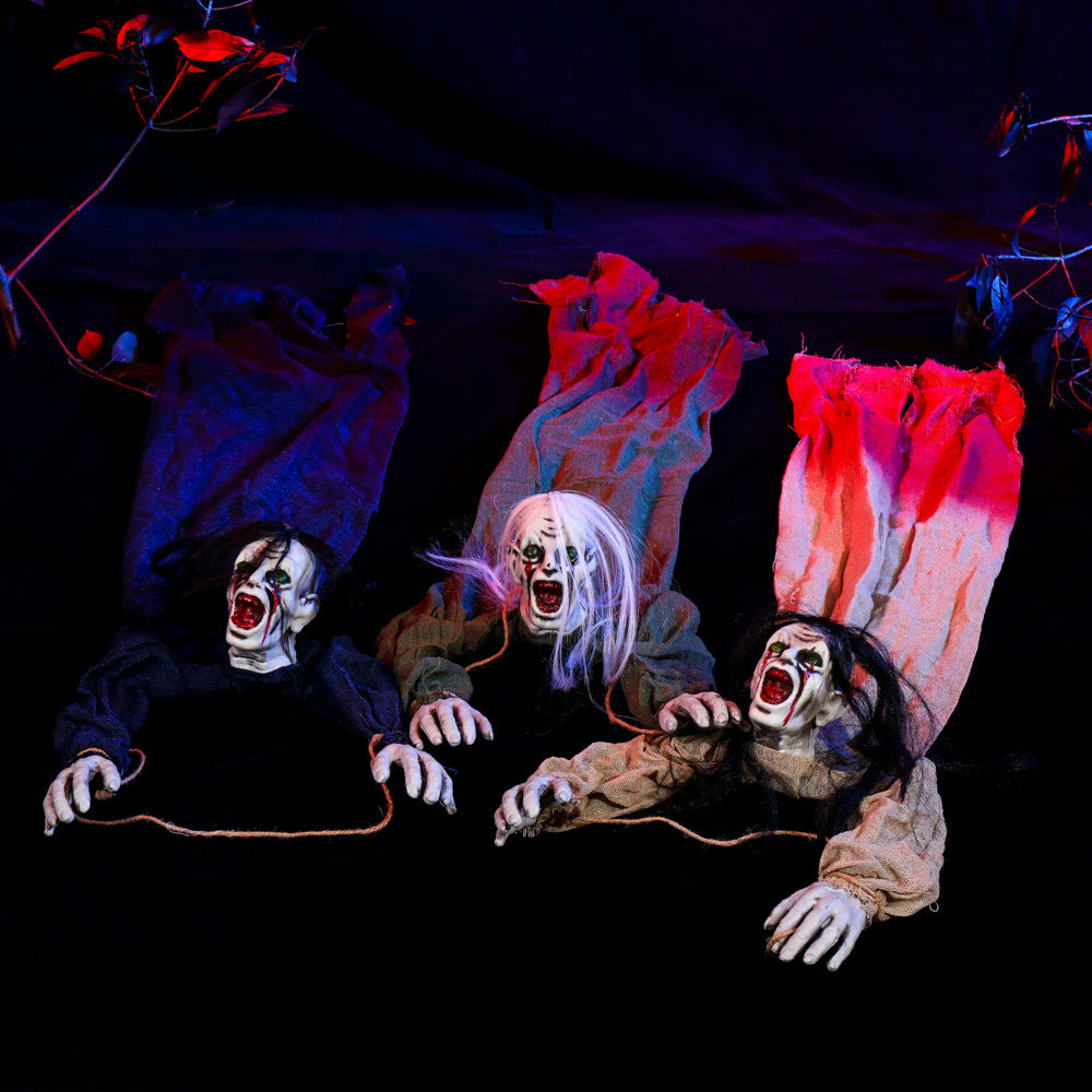 Tied Up Ghost - Haunted House