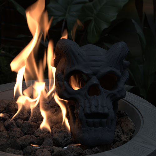 Fireproof human skull