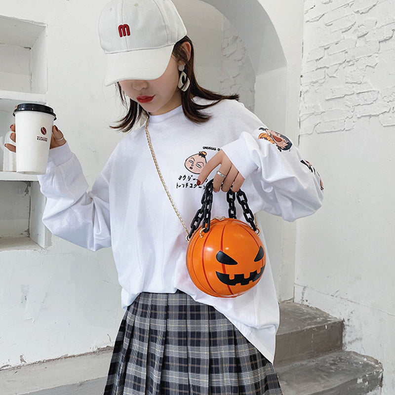 Handbag - Halloween Pumpkin Ball