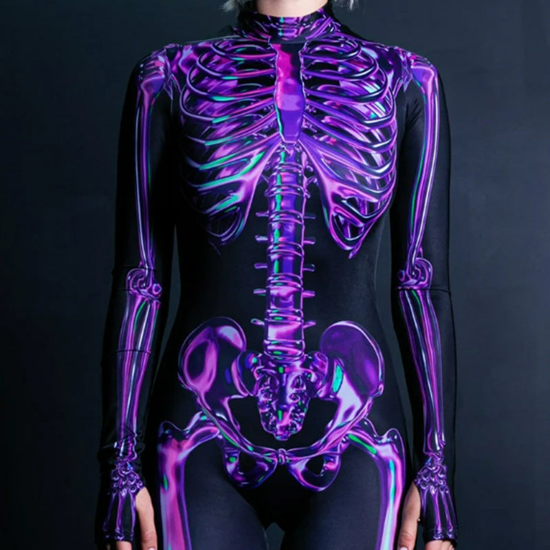 Skull Romper for Mother and Daughter
