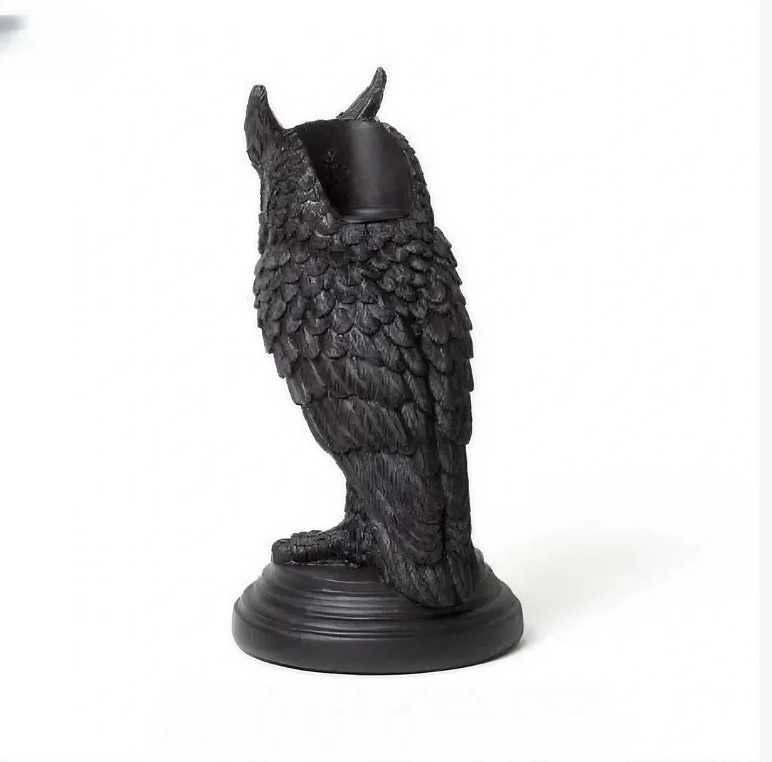 Gothic Halloween Candle Holder Ornament