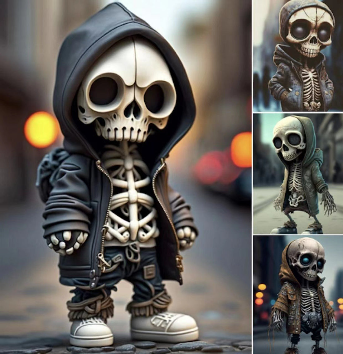 Halloween Skeleton Dolls