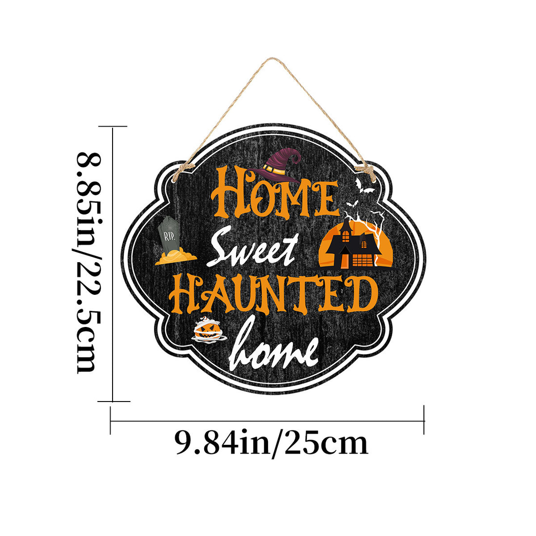 Haunted House Sign - Horror Decor