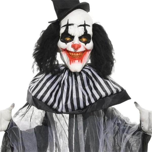ItiTon - 6ft Outdoor Halloween Decoration - Animatronic Clown