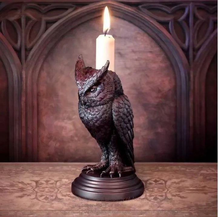 Gothic Halloween Candle Holder Ornament