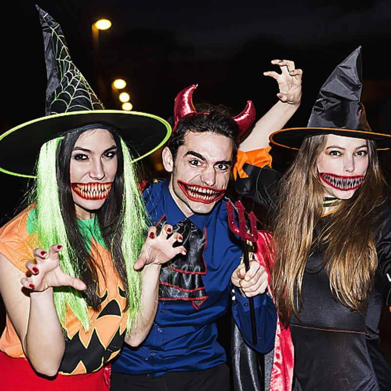 18 Realistic Cosplay Face Tattoo Styles for Halloween