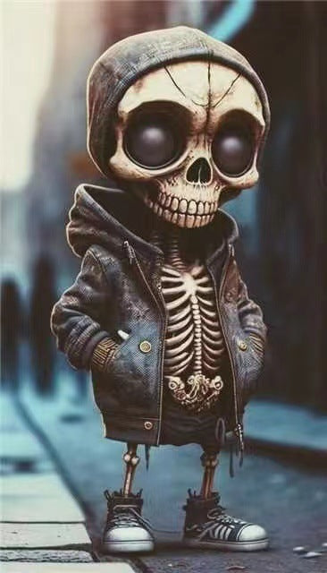 Halloween Skeleton Dolls