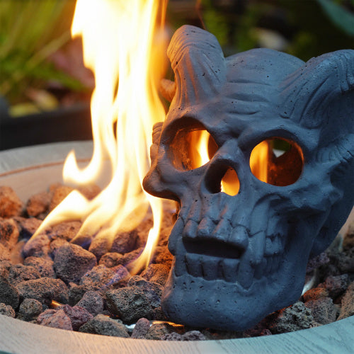 Fireproof human skull
