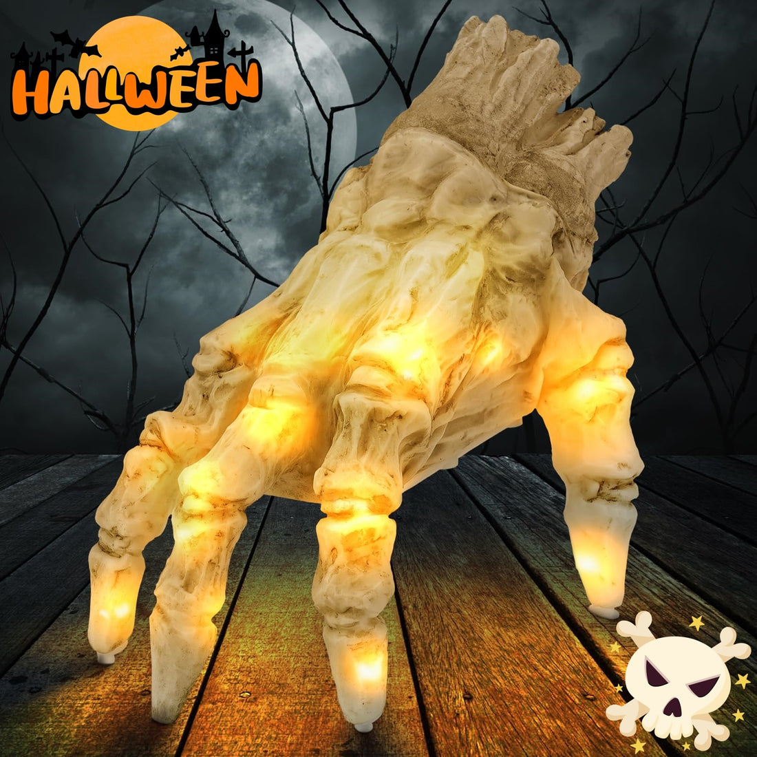 Zombie Hand with Scary Sound - Electric with Induction
