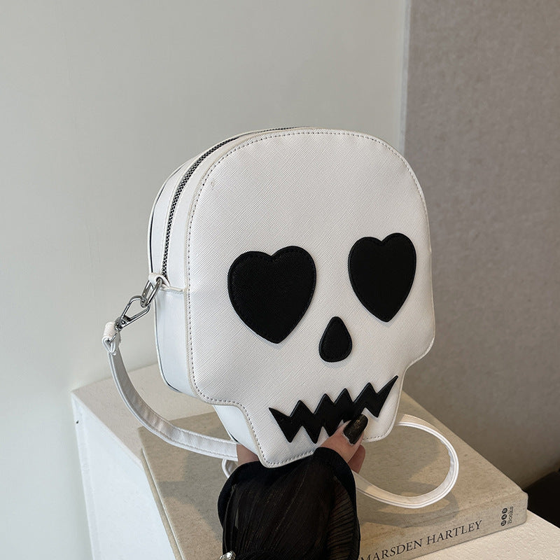 Skull Shoulder Bag - Halloween Fashion