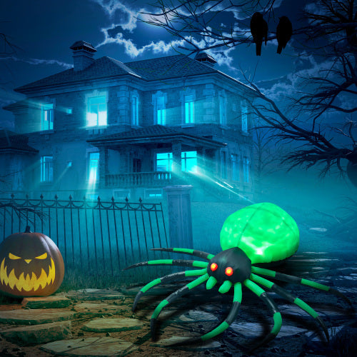 Inflatable Spider with LED - Waterproof