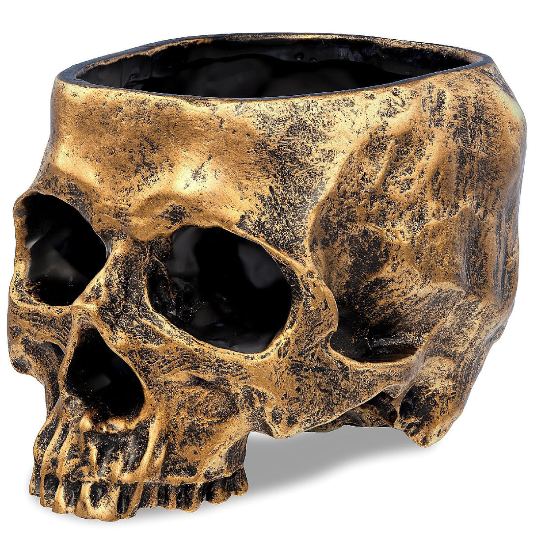 Resin Skull Vase for Halloween