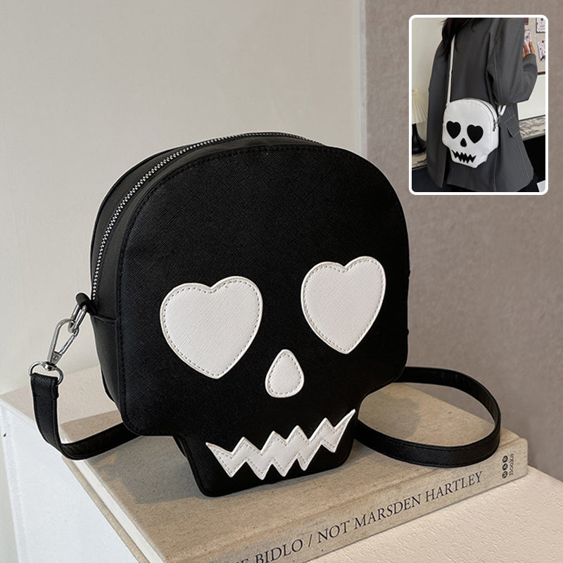 Skull Shoulder Bag - Halloween Fashion