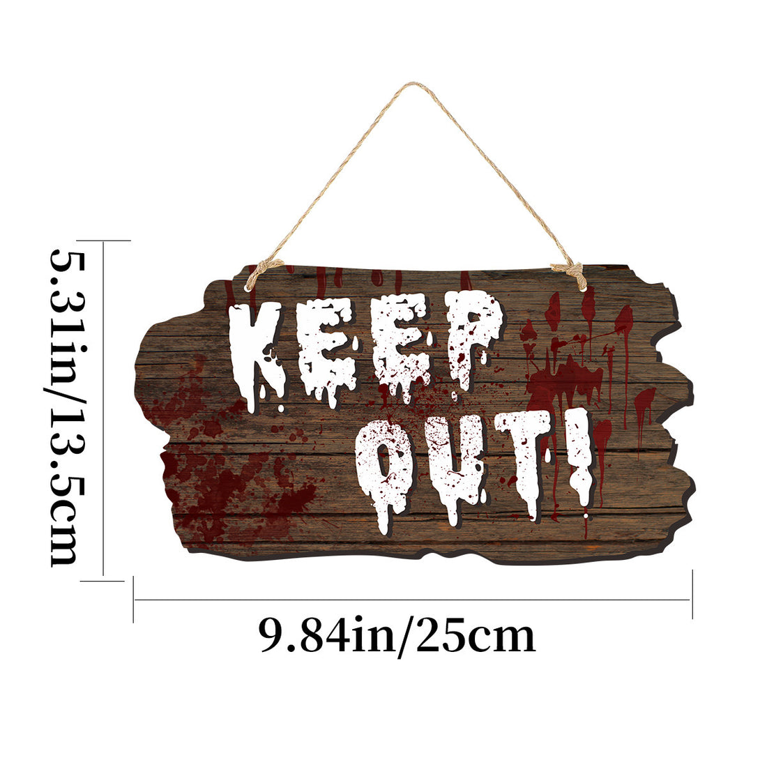 Haunted House Sign - Horror Decor