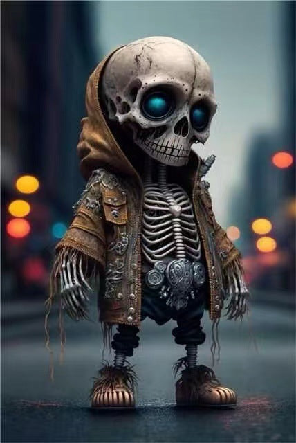 Halloween Skeleton Dolls